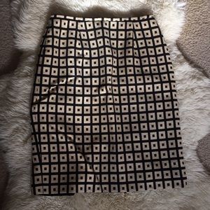 Lafayette 148 Printed Skirt